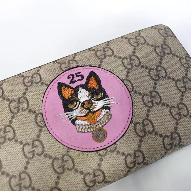 G*u*i brand handbags zip around wallet 1904g0007