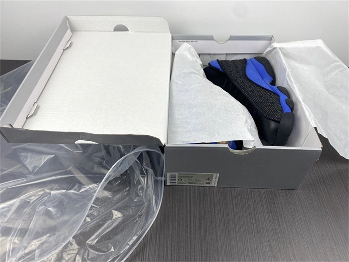 Jordan 13 Retro Black Hyper Royal 414571- QuickDry 4175