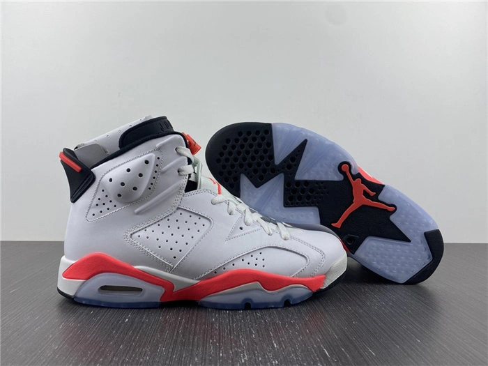 Jordan 6 Retro Infrared White 384664- TechFriendly 4029