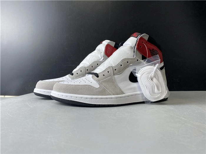 Jordan1 Retro Light Smoke Grey 555088- Fashionable 3738