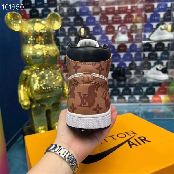 LV x OFF-WHITE x Nike Air Jordan EyeCatching 1977