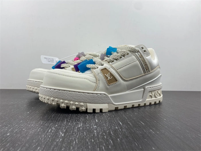 WaterResistant Luis Vitton LV Trainer Maxi White 1AB8RN 1709