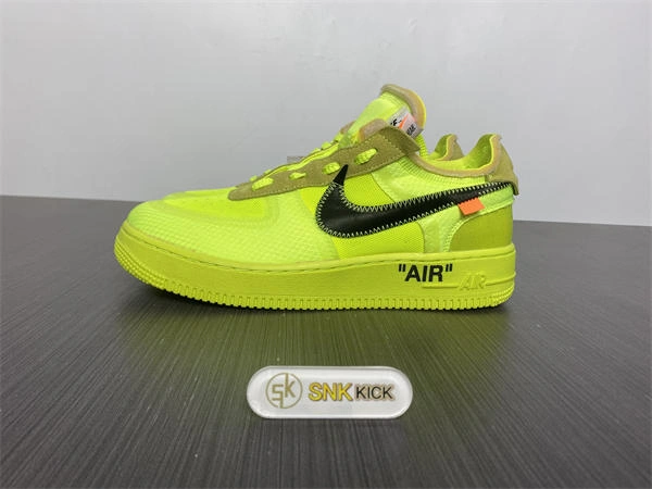 Nike Air Force 1 LowOff-White Volt  AO4606- BestValue 5096