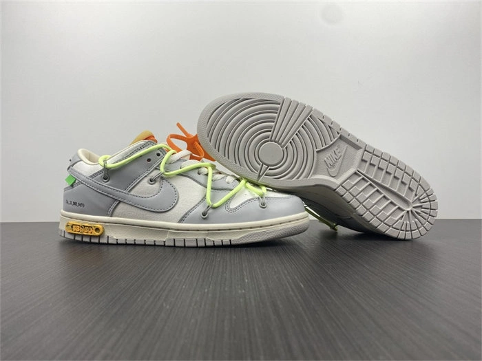 Packable Nike Dunk Low Off-White Lot 43 DM1602- 5085