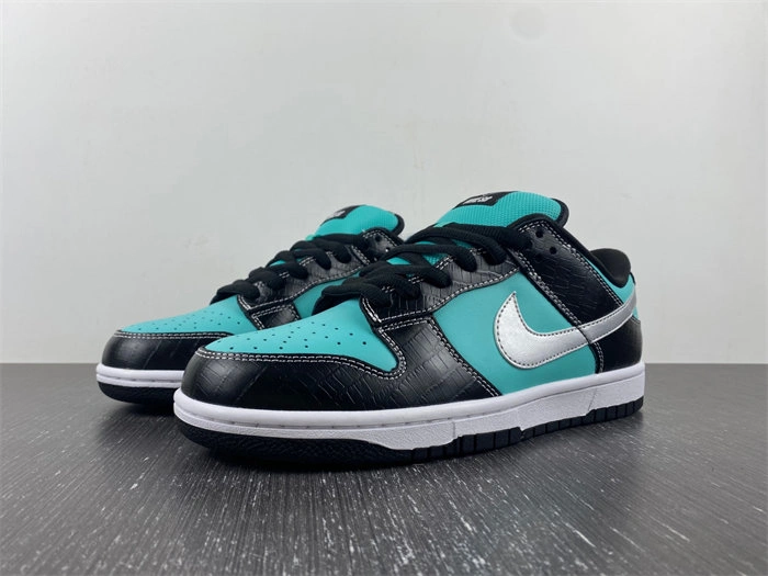 nike sb dunk low Di*m*nd supply co. aqua blue 304292- supportive 4650